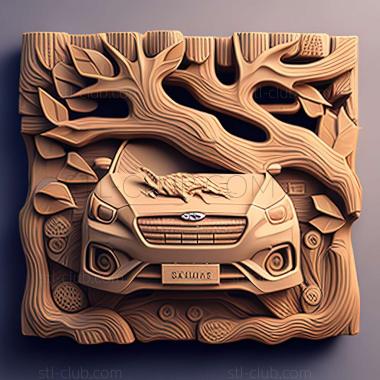 3D модель Subaru Stella (STL)